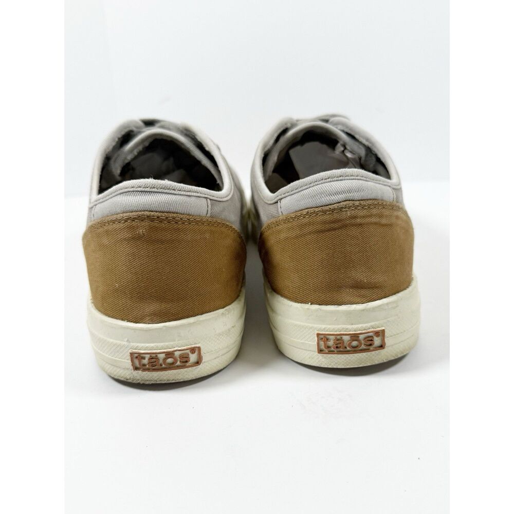 Taos Super Soul Sneakers Casual Comfort Canvas Low Top Lace Up Gray Sporty 8.5 - Picture 9 of 16